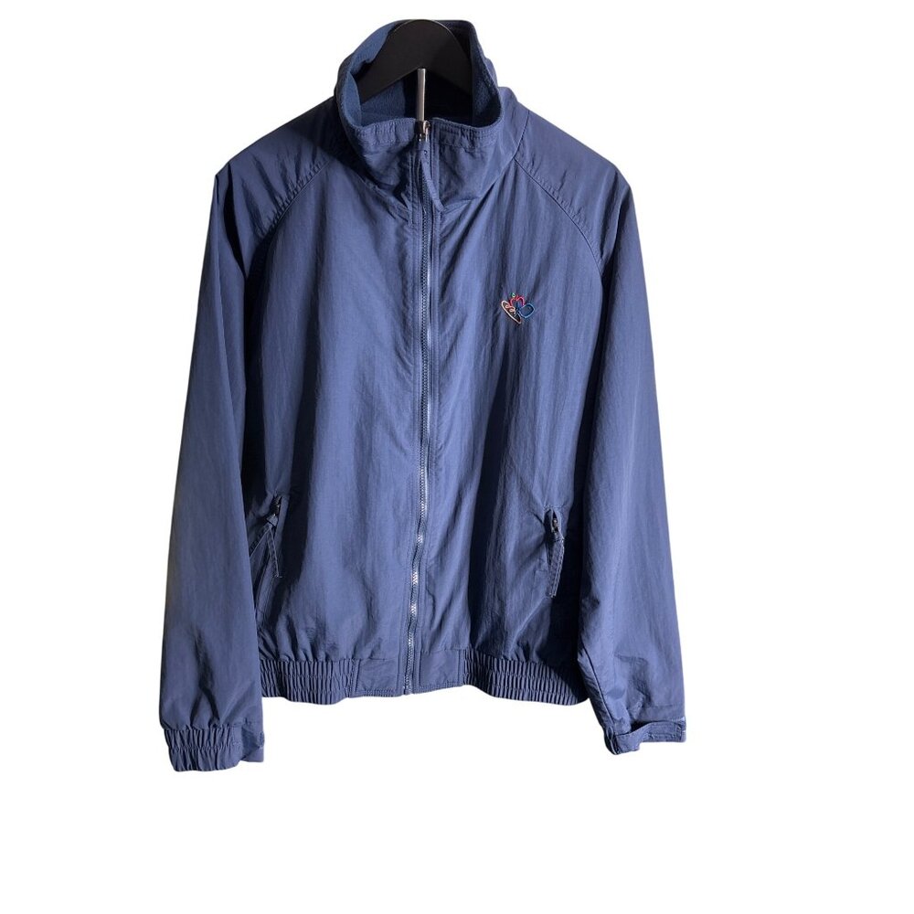 Ukrop's Threads Signature Collection Men's Harris Teeter Employee Blue Jacket L